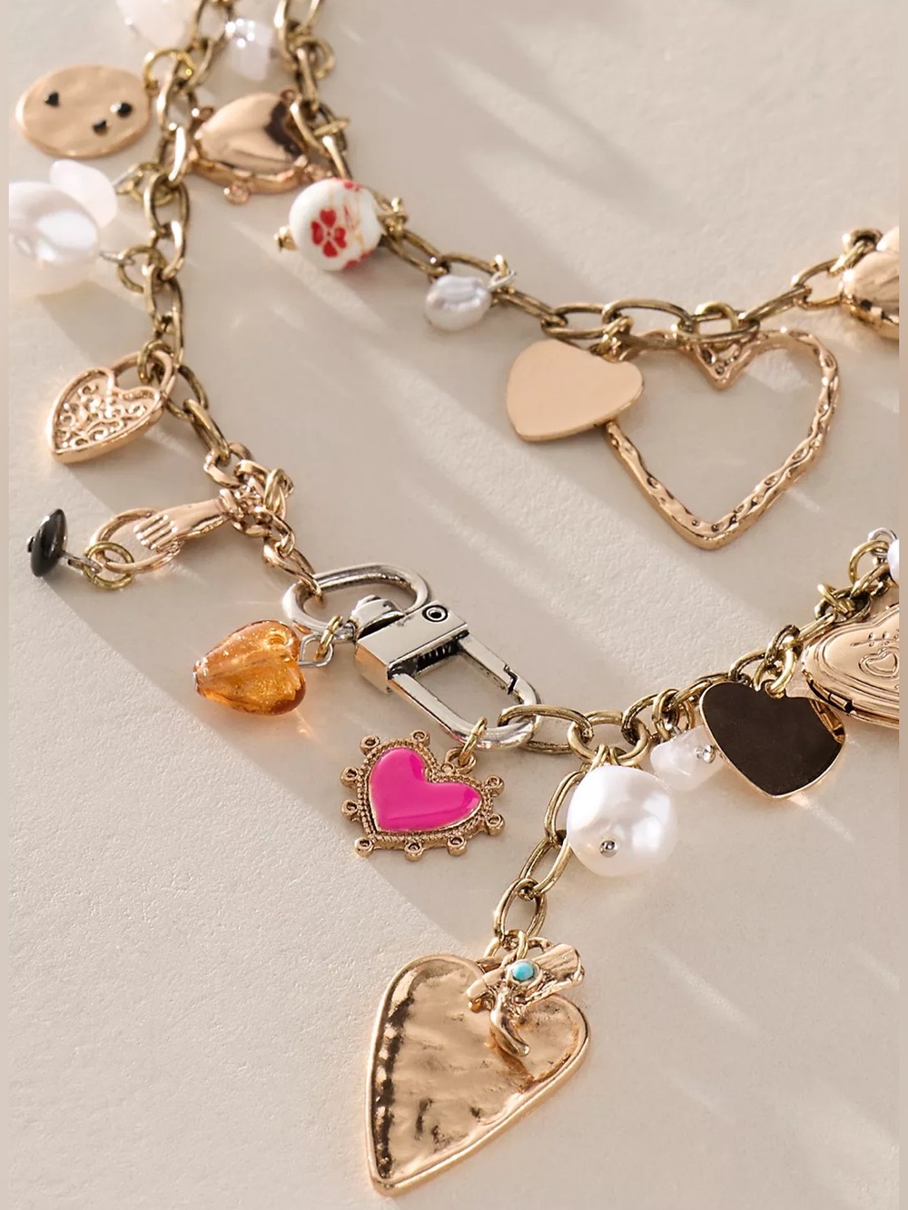 NWT Free People Maxamillion Charm Necklace - Picture 2 of 4